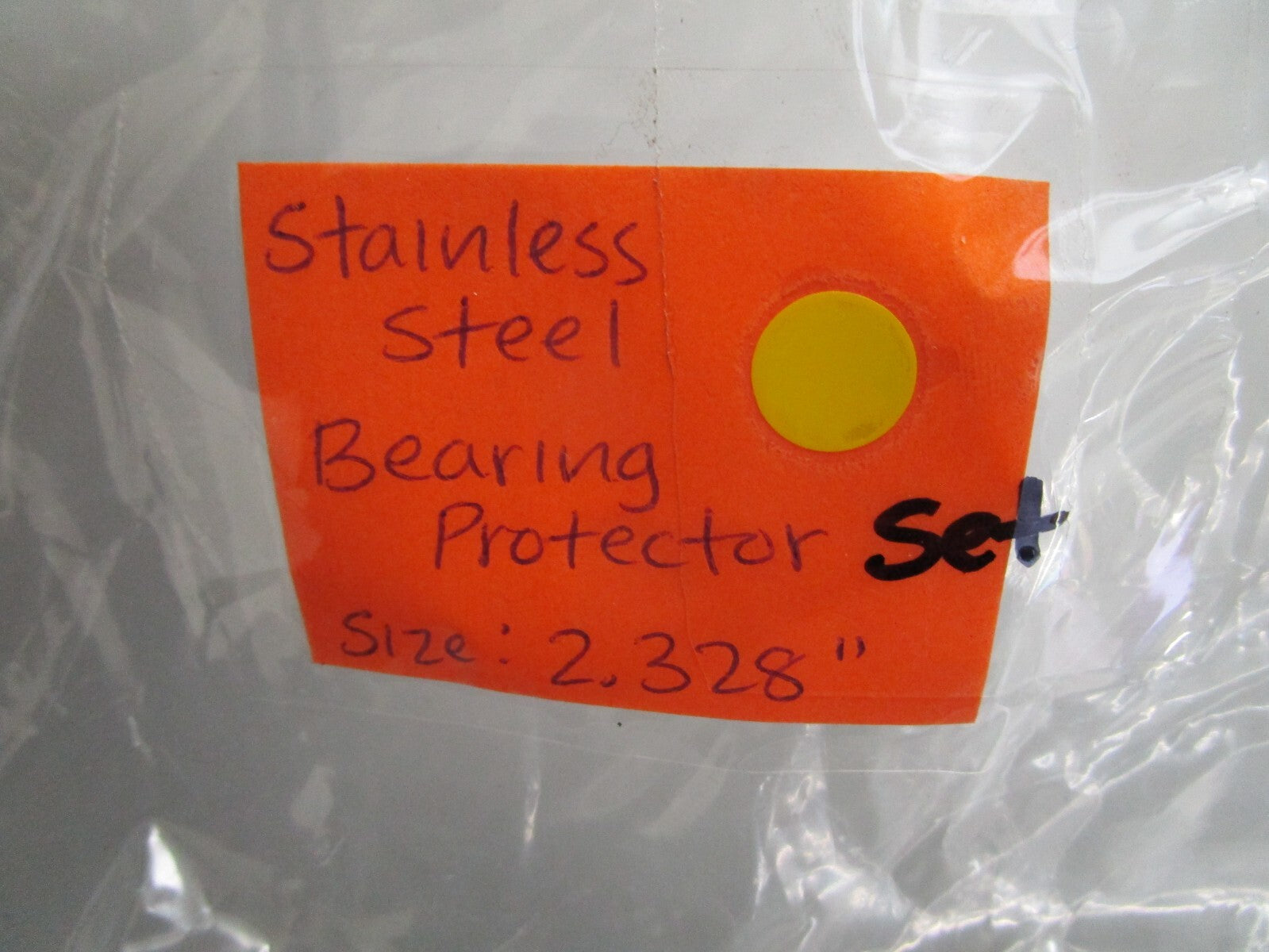 *NEW* 0820 Stainless Steel Bearing Protector Set Size: 2.328