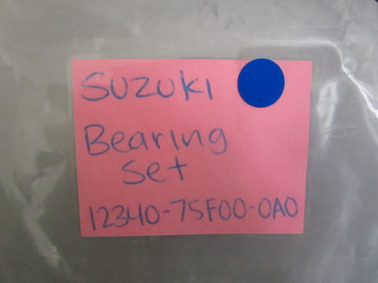 *NEW OEM* 0820 Suzuki Bearing Set 12340-75F00-0A0