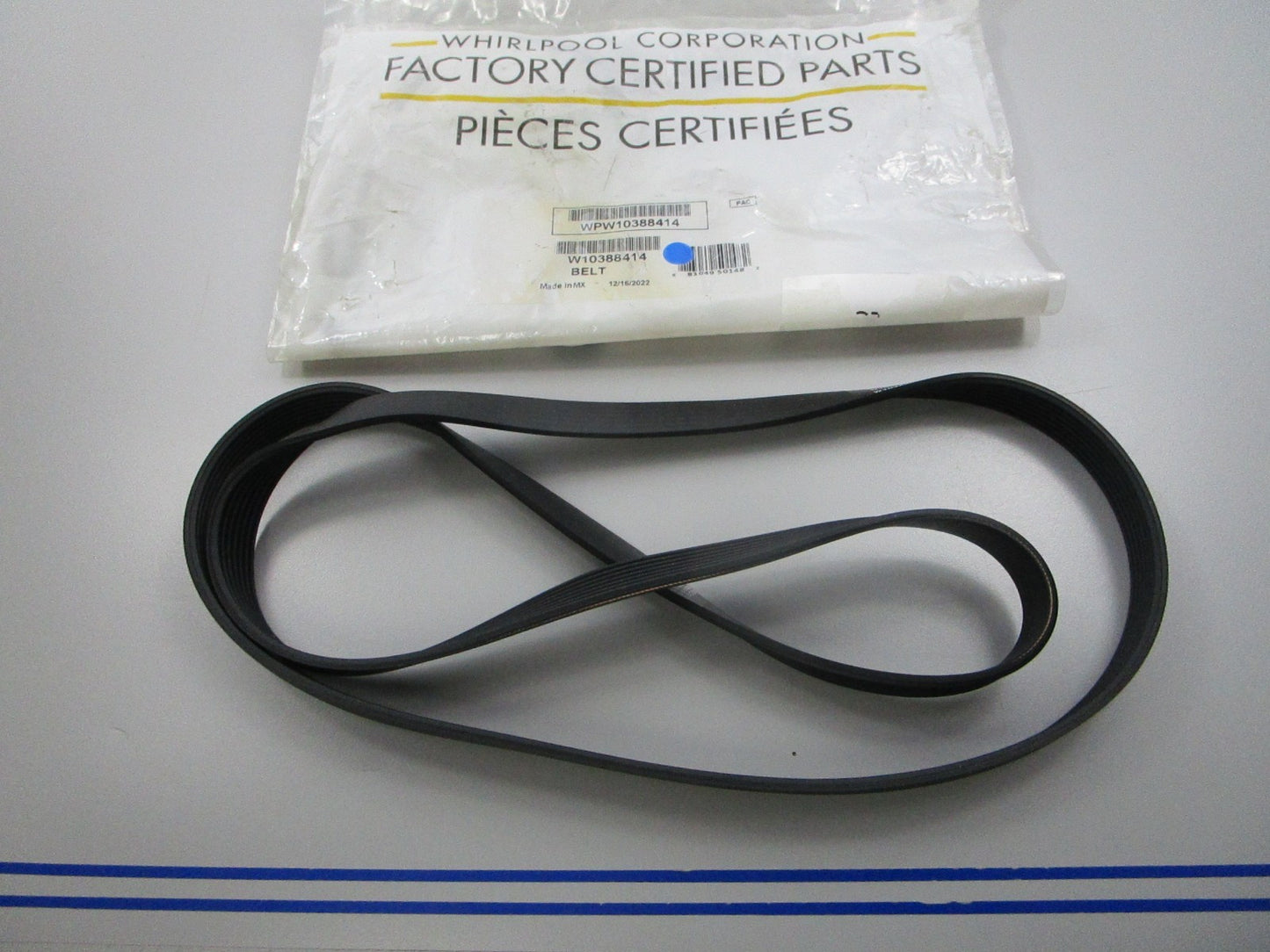 NEW OEM WPW10388414 Whirlpool Belt 0810