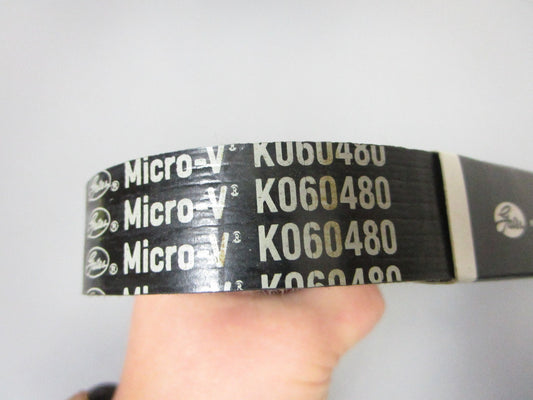 NEW K060480 Gates Micro-V 13/16" x  48 ⅝" Serpentine Belt 0720
