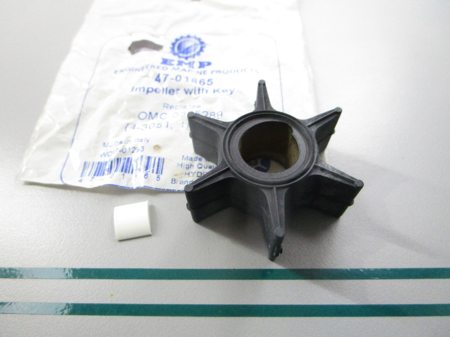 NEW 47-01865 Replaces: 395289 EMP Impeller w/ Key 0810