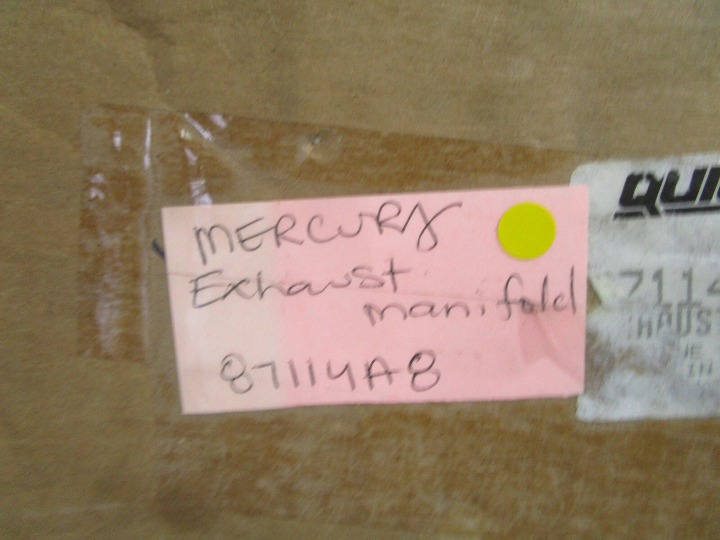 *NEW OEM* 0720 Mercury Quicksilver Exhaust Manifold 87114A8