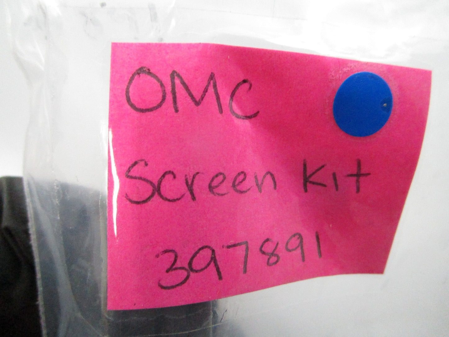 *NEW OEM* 0810 OMC Johnson Evinrude Screen Kit 397891 0397891