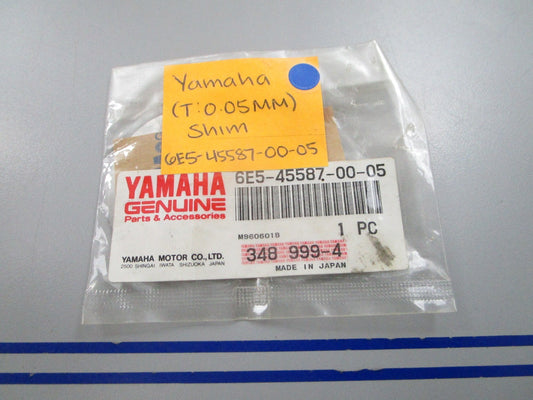 NEW OEM 6E5-45587-00-05 Yamaha (T:0.05mm) Shim 0810