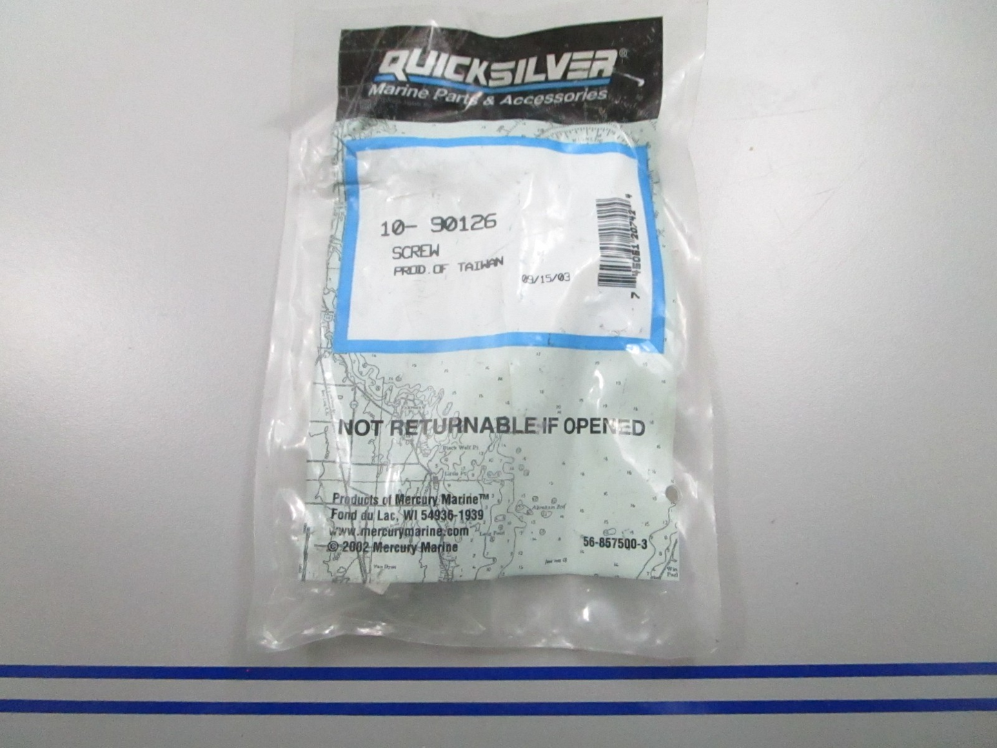 *NEW OEM* 0810 Mercury Quicksilver Screw 10-90126