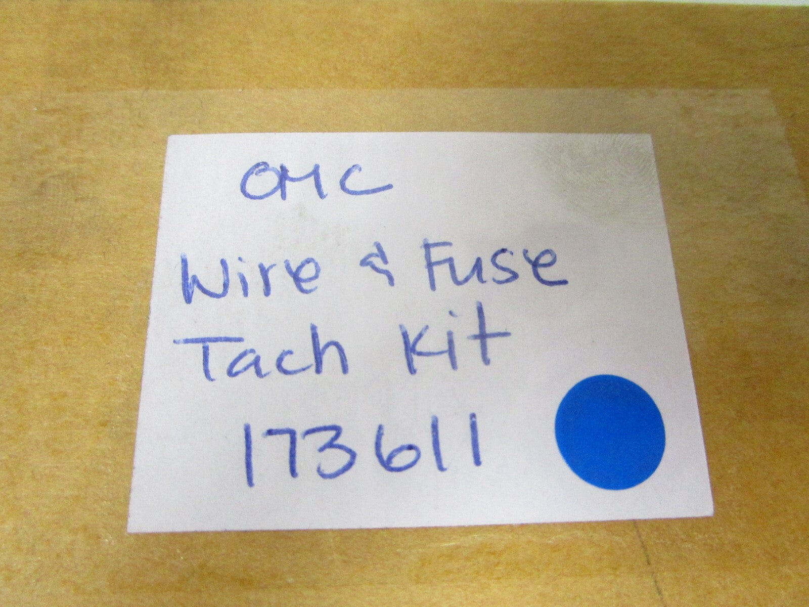 *NEW OEM* 0810 OMC Johnson Evinrude Wire & Fuse Tach Kit 173611 0173611