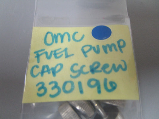 *NEW OEM* (LOT OF 2) 0810 OMC Johnson Evinrude Fuel Pump Screw 330196 0330196