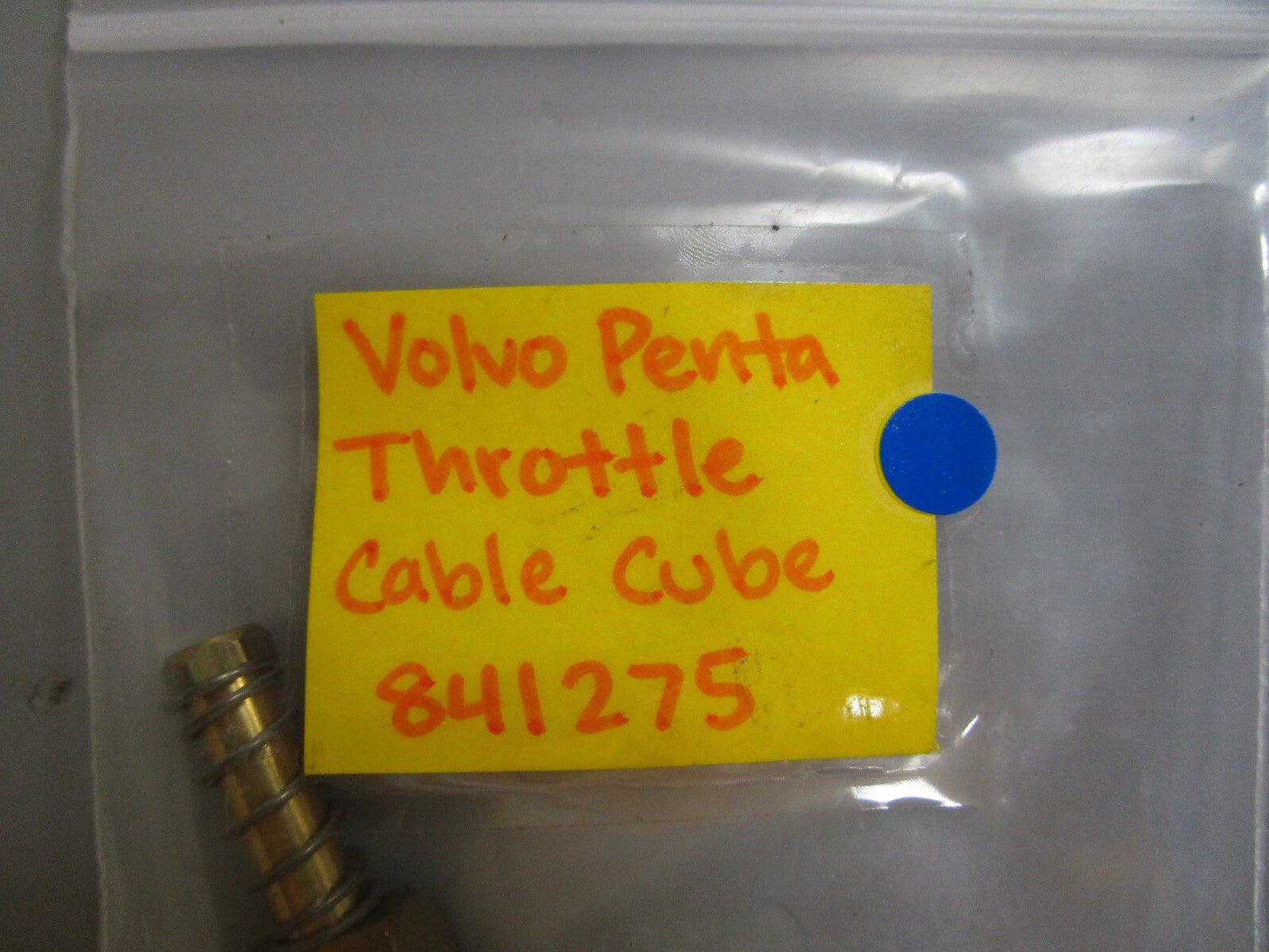 *NEW OEM* 0810 Volvo Penta Throttle Cable Cube 841275