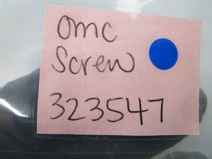 NEW OEM (LOT OF 4) 323547 0323547 OMC Johnson Evinrude Screw 0810