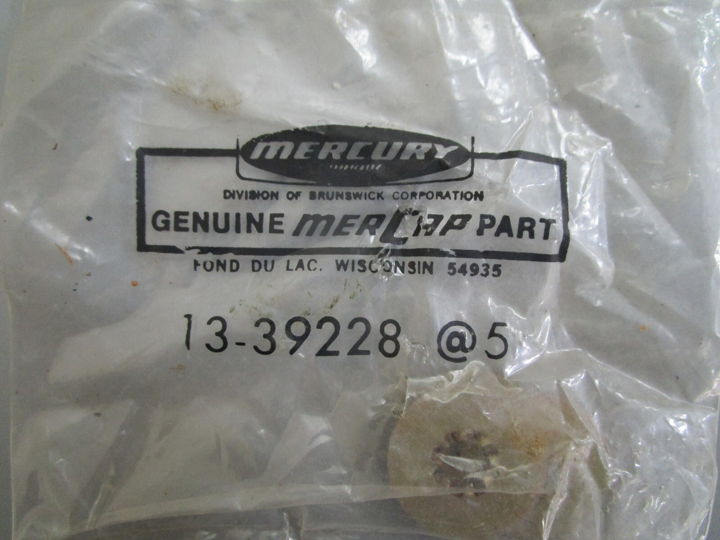 *NEW OEM* (LOT OF 5) 0810 Mercury Quicksilver Lock Washer 13-39228