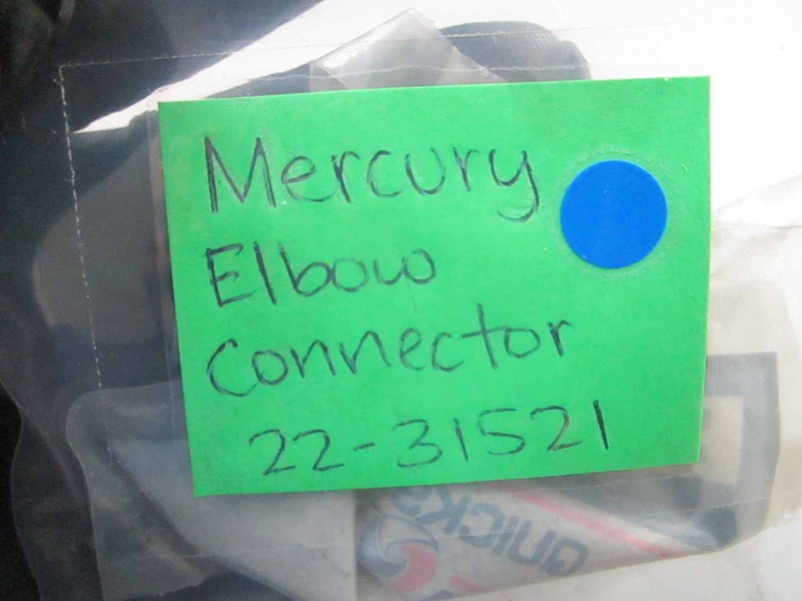 *NEW OEM* 0810 Mercury Quicksilver Elbow Connector 22-31521