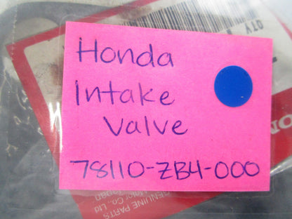 *NEW OEM* 0810 Honda Intake Valve 78110-ZB4-000