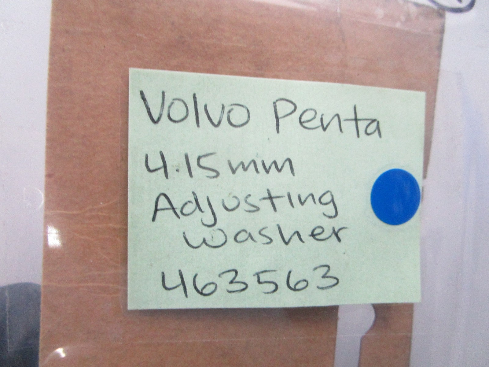 NEW OEM 463563 Volvo Penta 4.15mm Adjusting Washer 0810