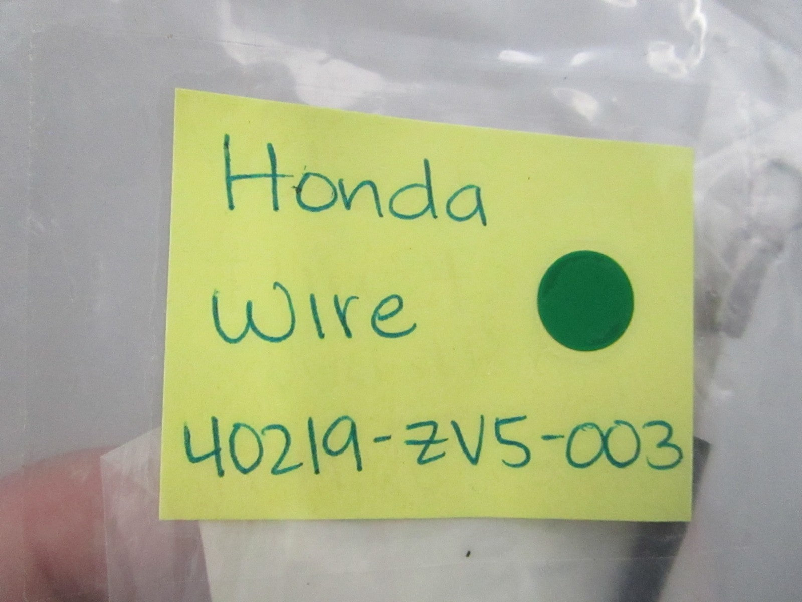 NEW OEM 40219-ZV5-003 Honda Wire 0810
