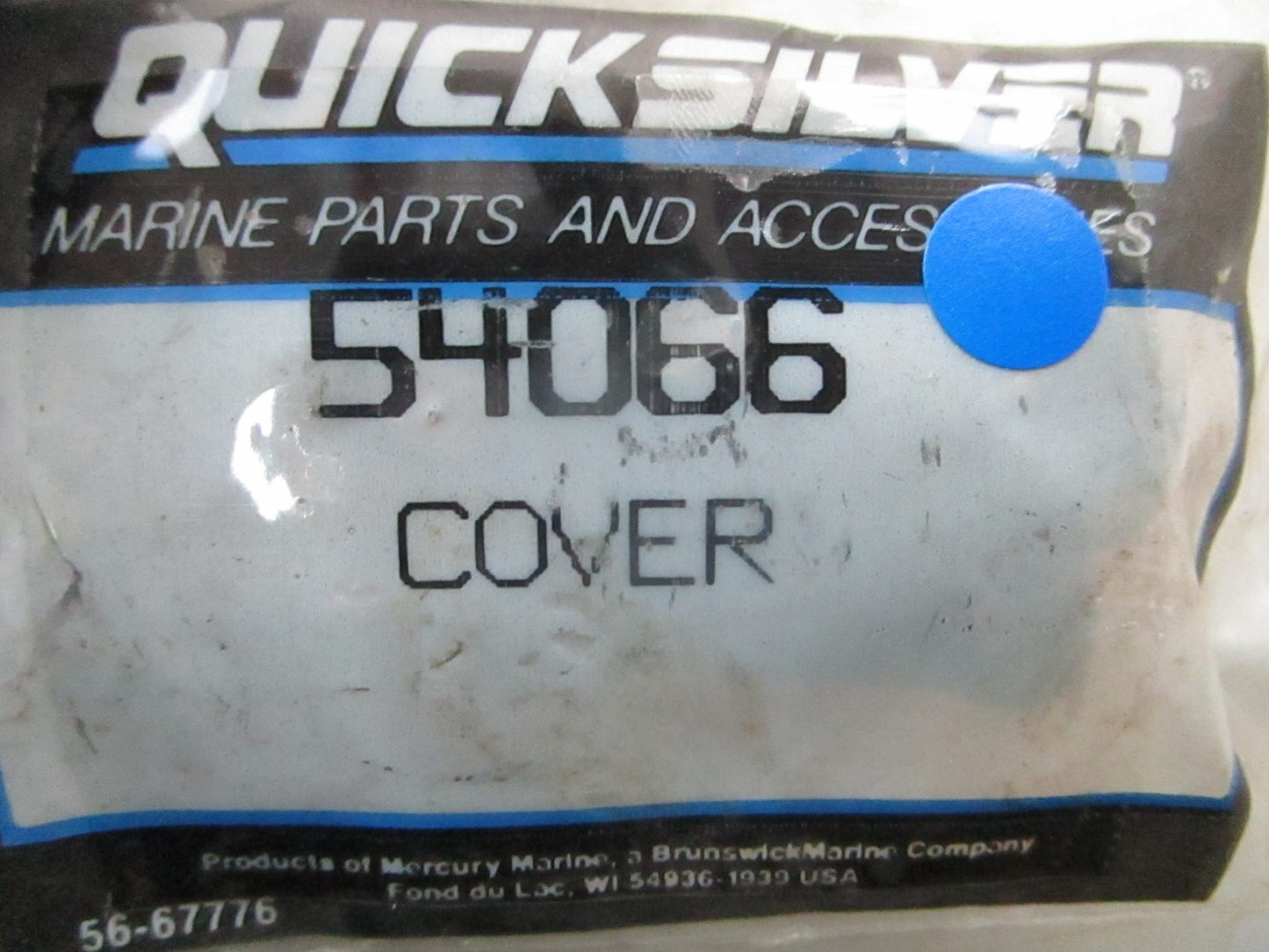 *NEW OEM* 0810 Mercury Quicksilver Cover 54066