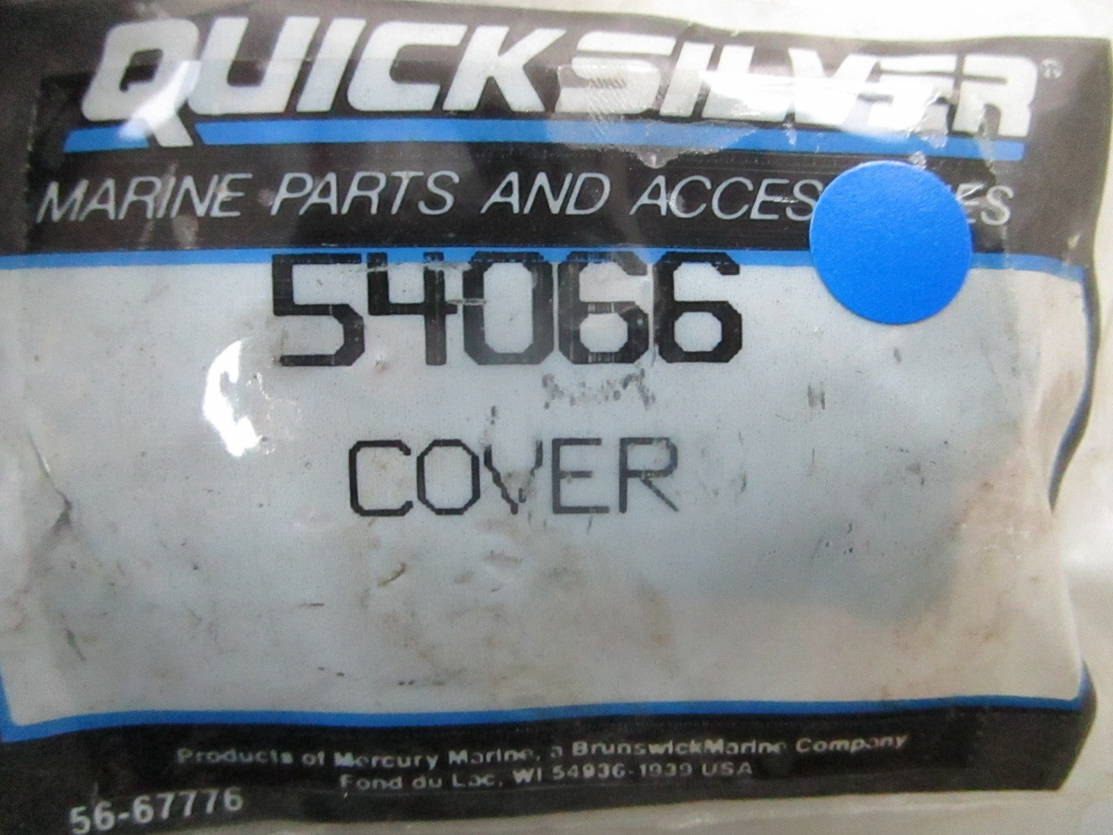 *NEW OEM* 0810 Mercury Quicksilver Cover 54066