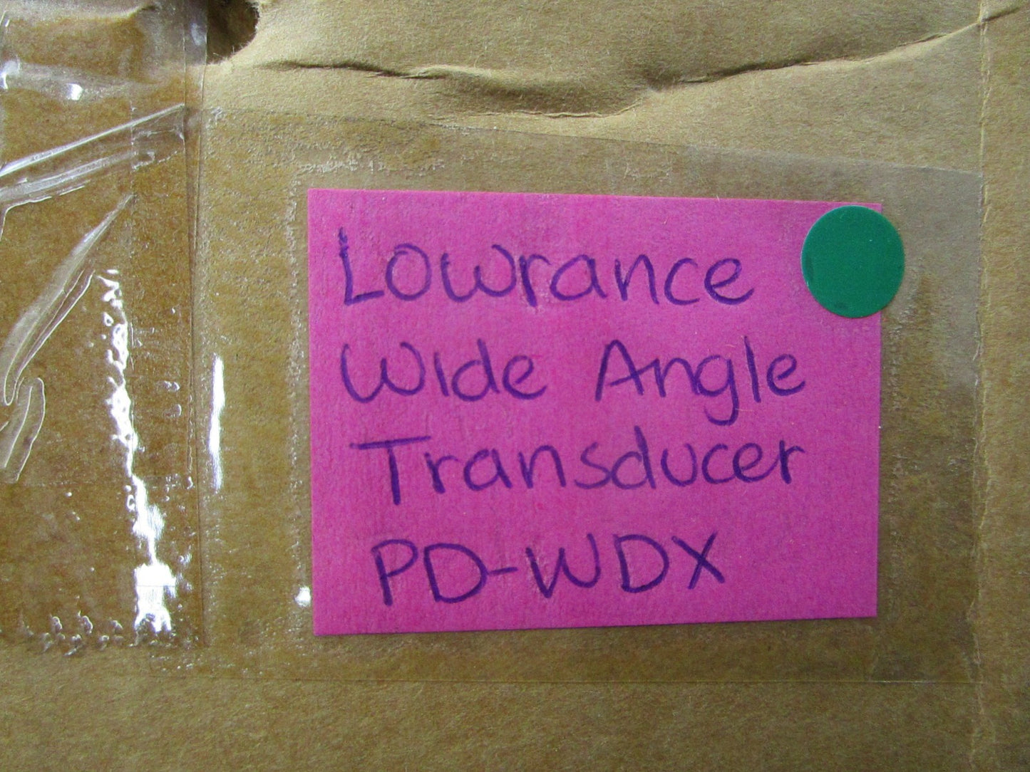 NEW OEM PF-WDX Lowrance Wide Angle Transducer 0810