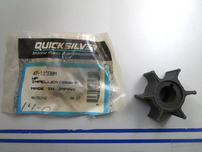 *NEW OEM* 0810 Mercury Quicksilver Water Pump Impeller 47-11590M