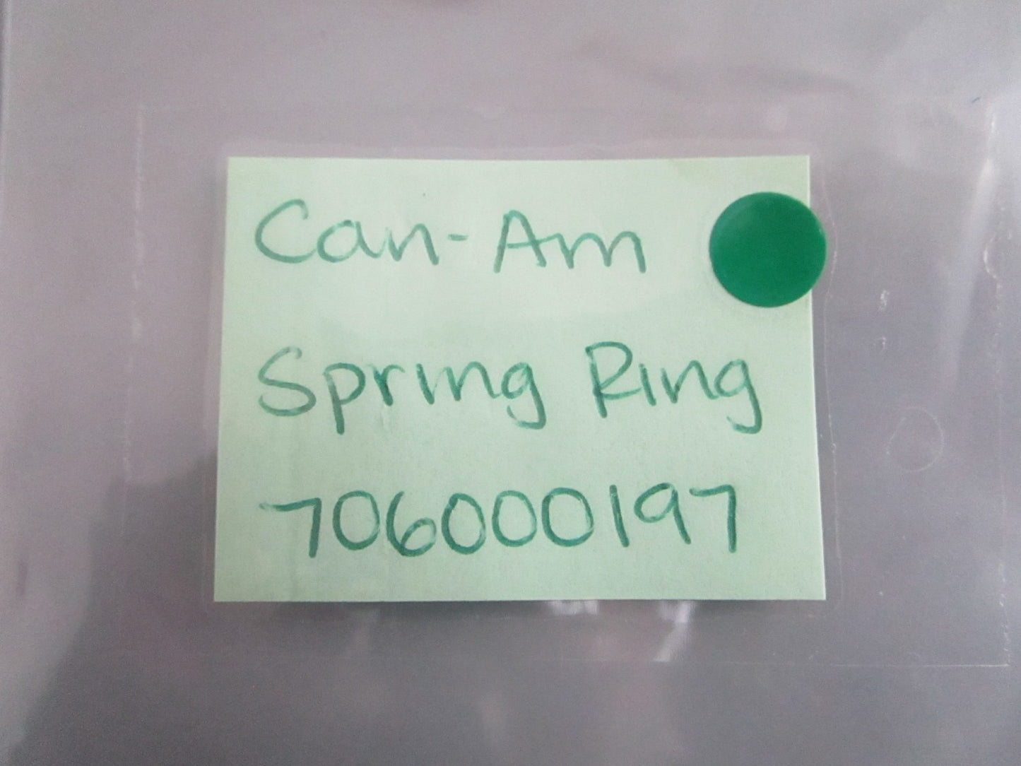 NEW OEM 706000197 Can-Am Spring Ring 0820