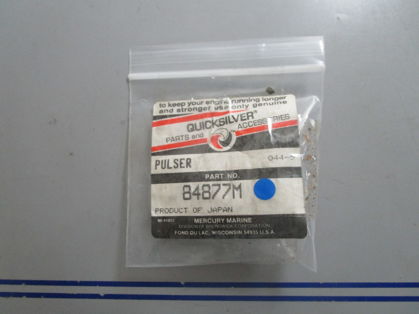 *NEW OEM* 0810 Mercury Quicksilver Pulser 84877M