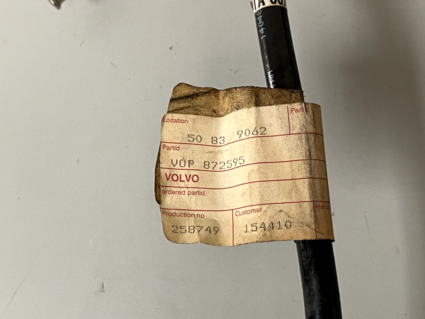 *NEW OEM* 0670  Volvo Penta Hydraulic Hose 872595