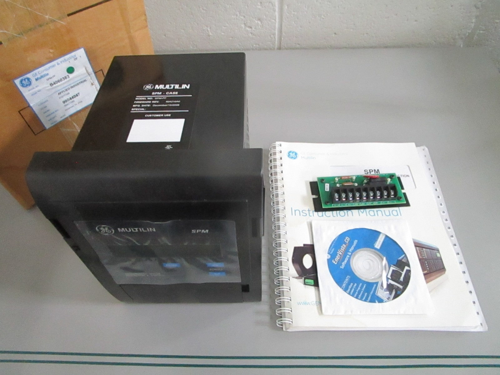 GE Multilin SPM-PF Synchronous Motor Protection Relay w/PF Reg NEW OEM 0820