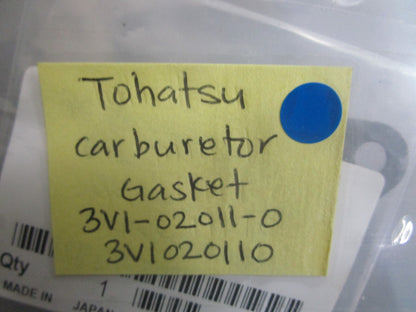 *NEW OEM* 0810 Tohatsu Carburetor Gasket 3V1-02011-0 3V1020110