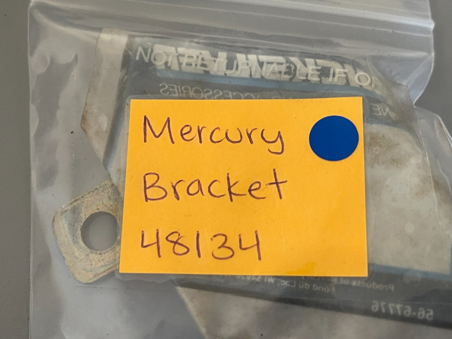 *NEW OEM* 0810 Mercury Quicksilver Bracket 48134