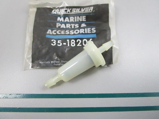 NEW OEM 35-18206 Mercury Quicksilver Fuel Filter 0810