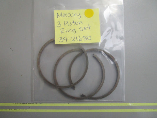 *NEW OEM* 0810 Mercury Quicksilver 2 Piston Ring Set 39-21680