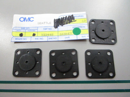 NEW OEM (LOT OF 4) 333448 0333448 OMC Johnson Evinrude Gasket 0810