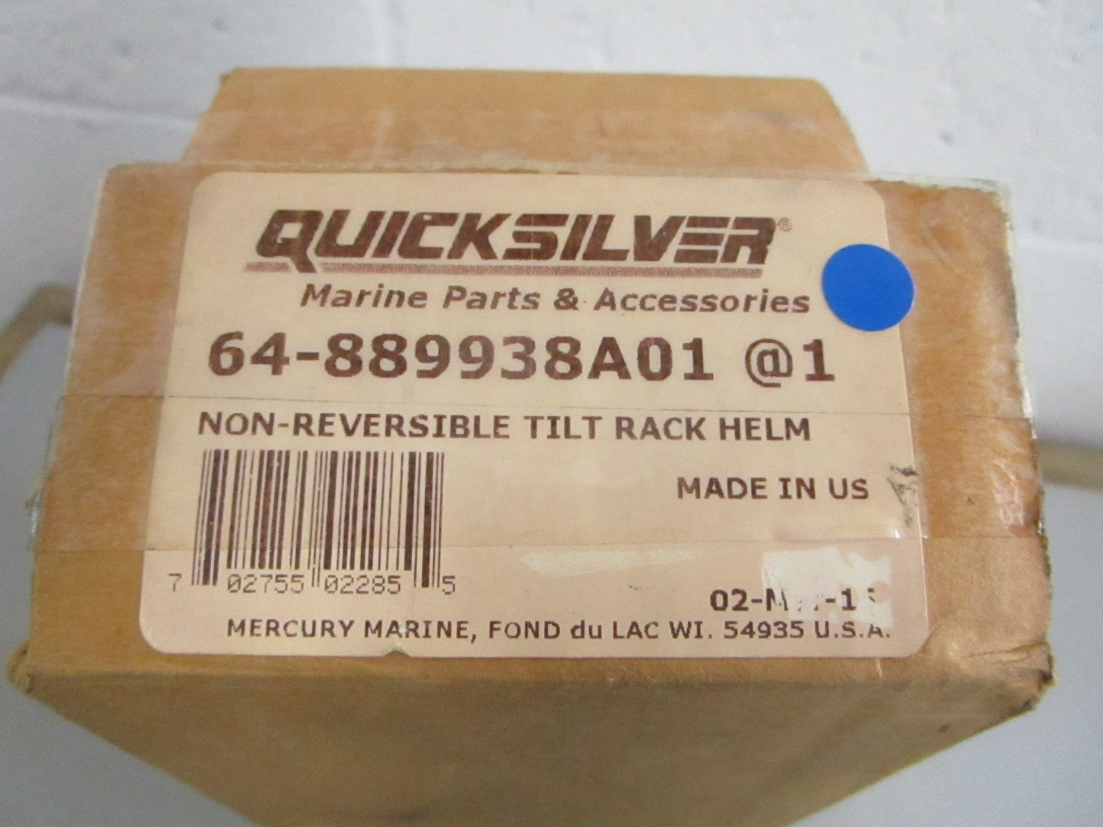 NEW OEM 64-889938A01 Mercury Quicksilver Non-Reversible Tilt Rack Helm 0820