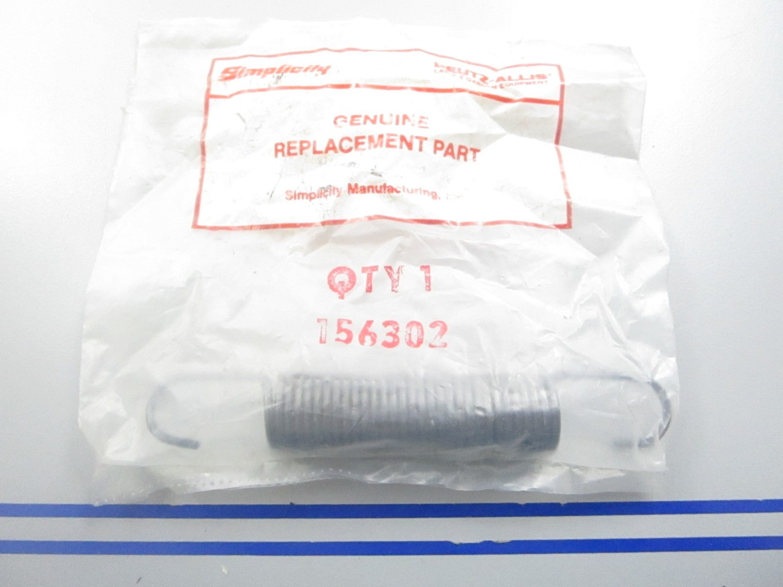 *NEW OEM* 0810 Simplicity Extension Spring 156302