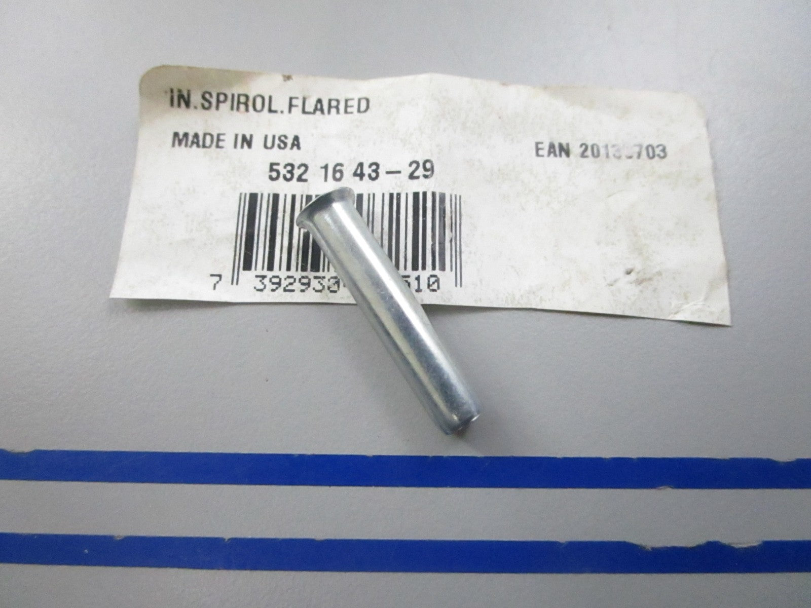 NEW OEM 532 16 43-29 Husqvarna Tiller Lever Pin 0810