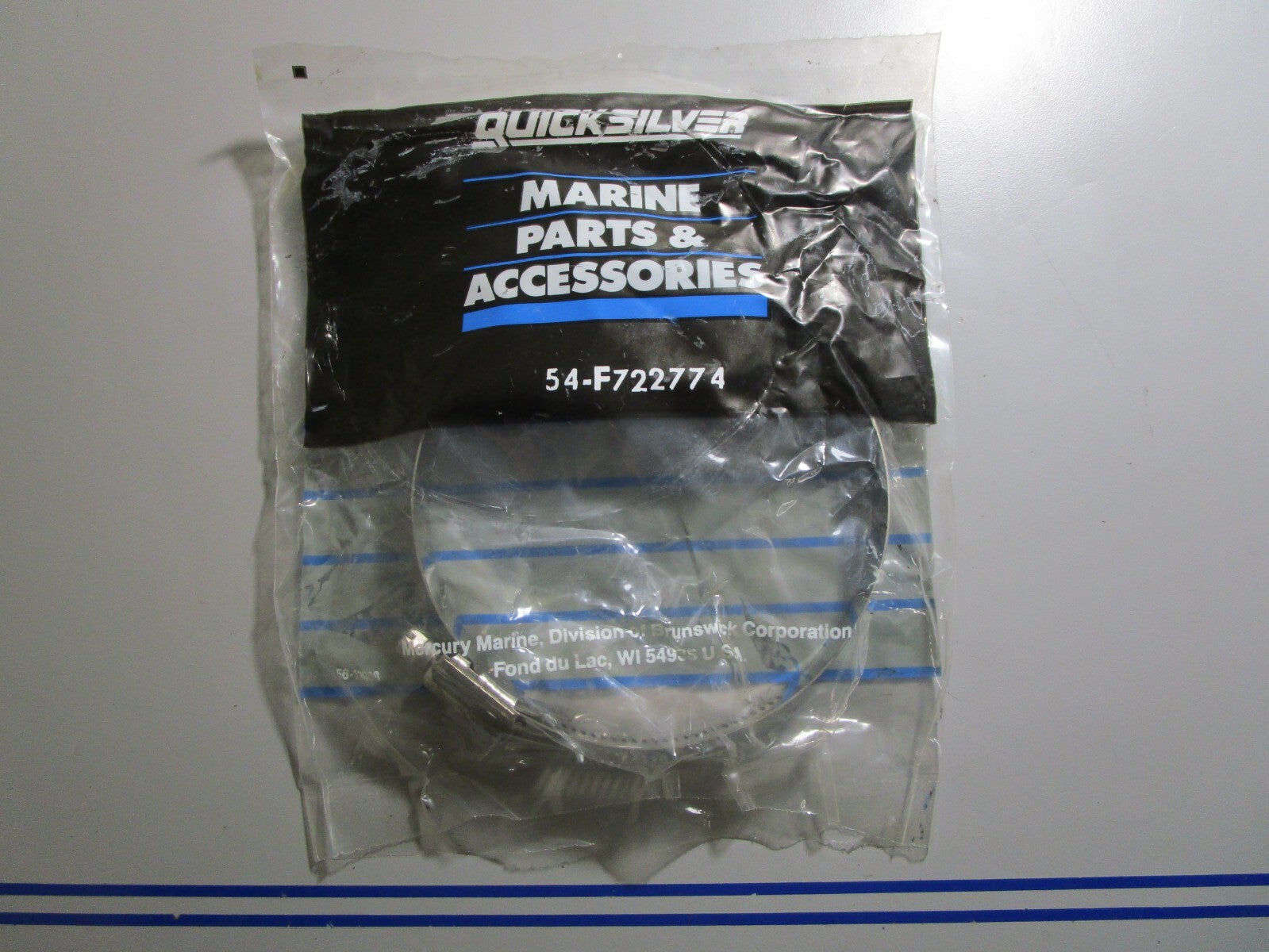 *NEW OEM* 0810 Mercury Force Clamp Hose 54-F722774