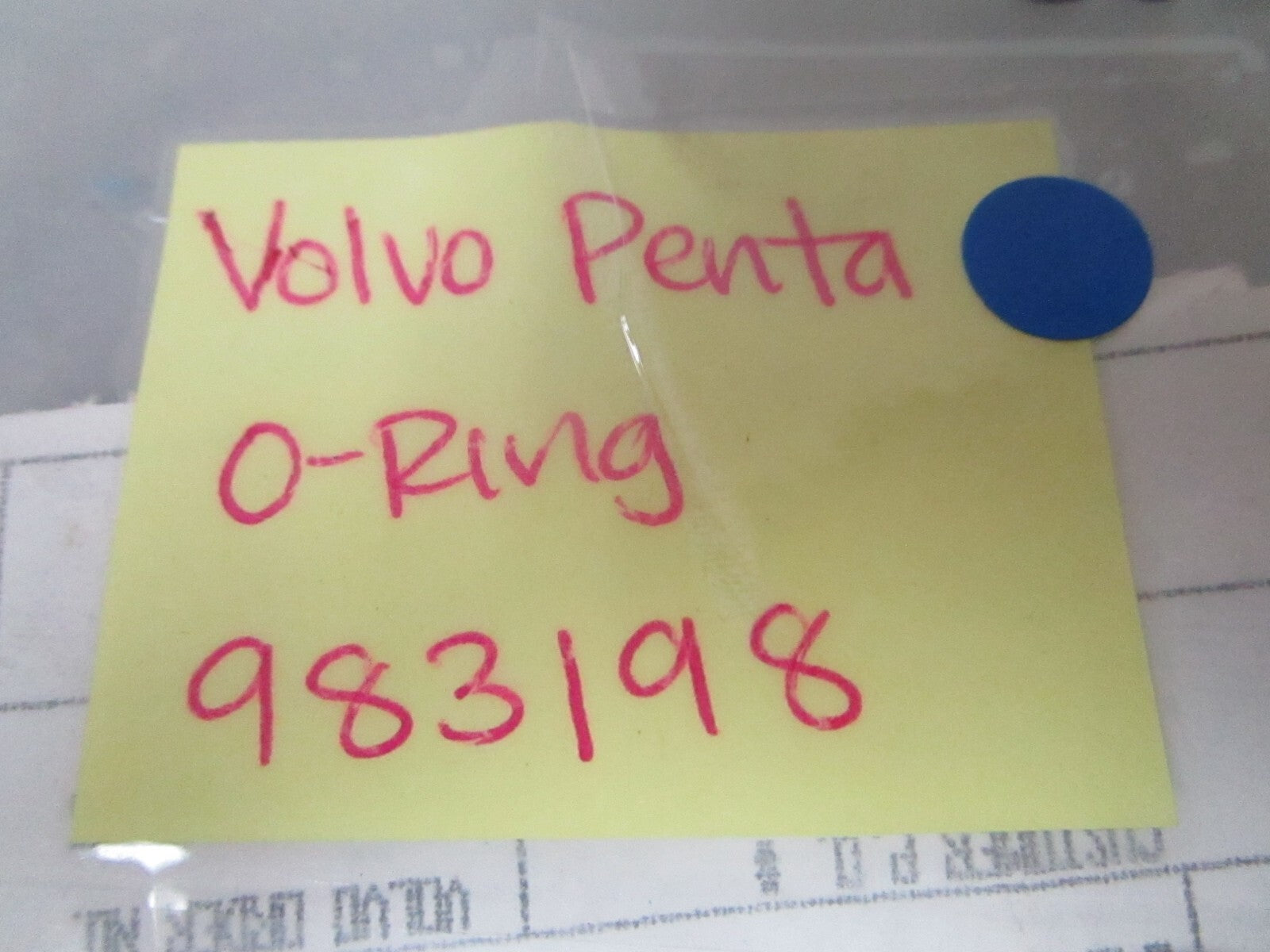*NEW OEM* (LOT OF 2) 0810 Volvo Penta O-Ring 983198