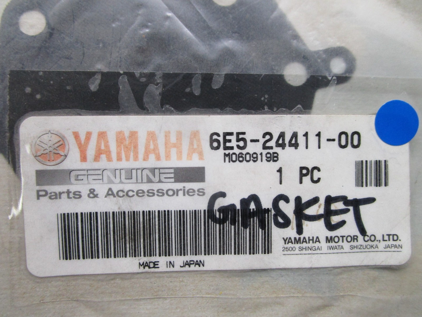 *NEW OEM* 0720 Yamaha Gasket 6E5-24411-00-00