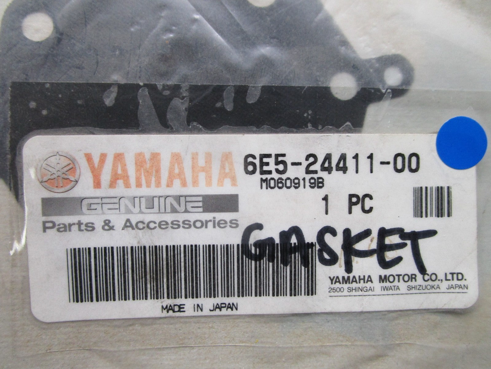 *NEW OEM* 0720 Yamaha Gasket 6E5-24411-00-00