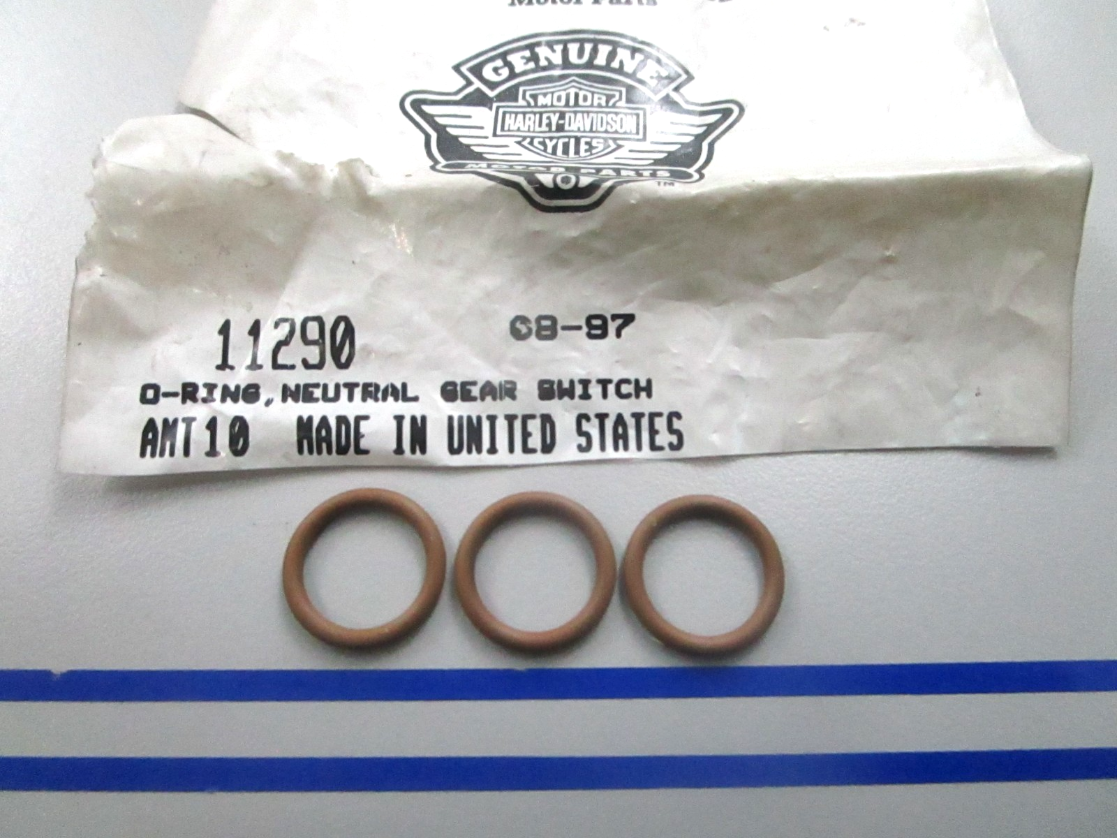 *NEW OEM* (LOT OF 3) 0810 Harley Davidson O-Ring 11290