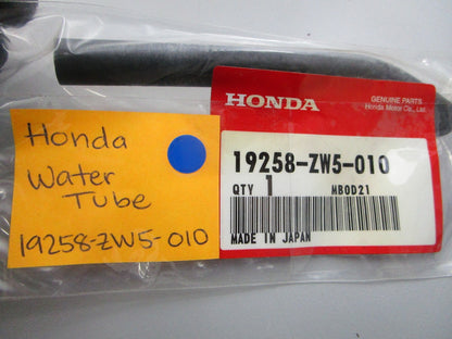 NEW OEM 19258-ZW5-010 Honda Water Tube 0810