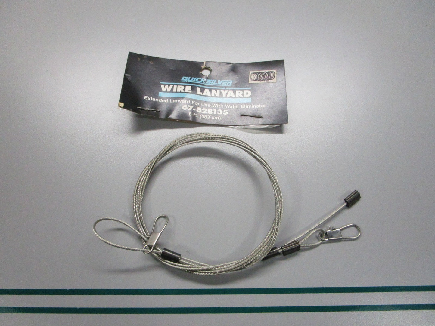 NEW OEM 67-828135 Mercury Quicksilver 6' Wire Lanyard 0810