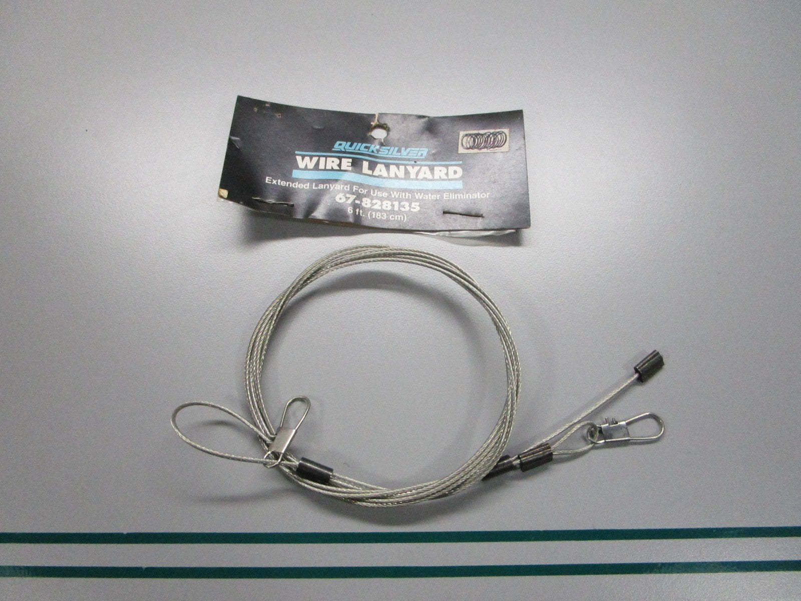 NEW OEM 67-828135 Mercury Quicksilver 6' Wire Lanyard 0810