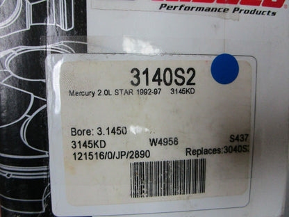 NEW 3140S2 3145KD Replaces: Mercury 92' - 97' 2.0L Wiseco STBD Piston 0720
