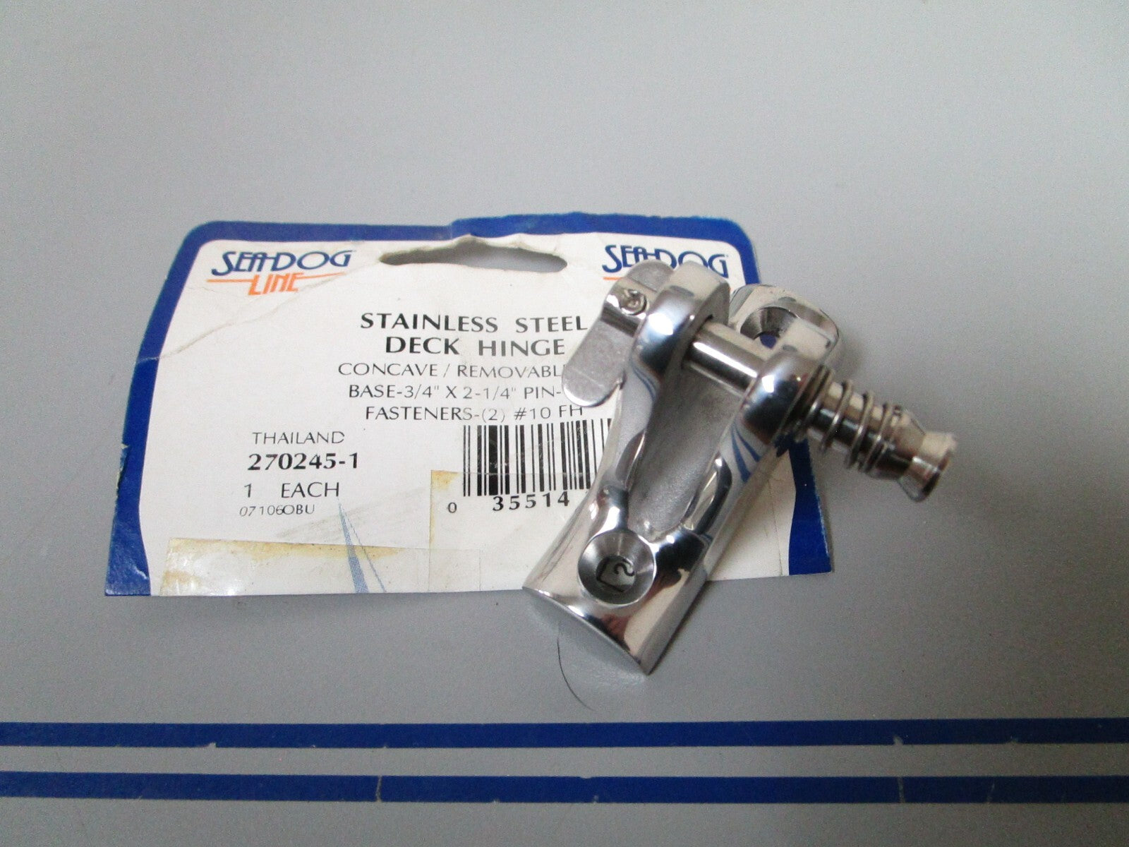 *NEW* 0810 Sea-Dog Stainless Steel Deck Hinge 270245-1