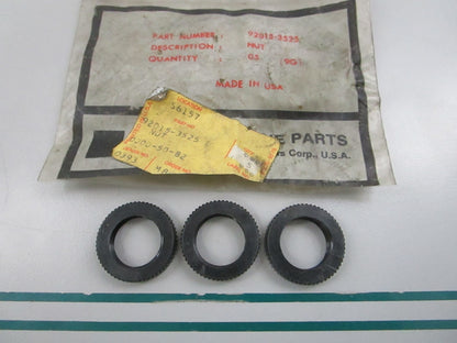 NEW OEM (LOT OF 3) 92015-3525 Kawasaki Nut 0810