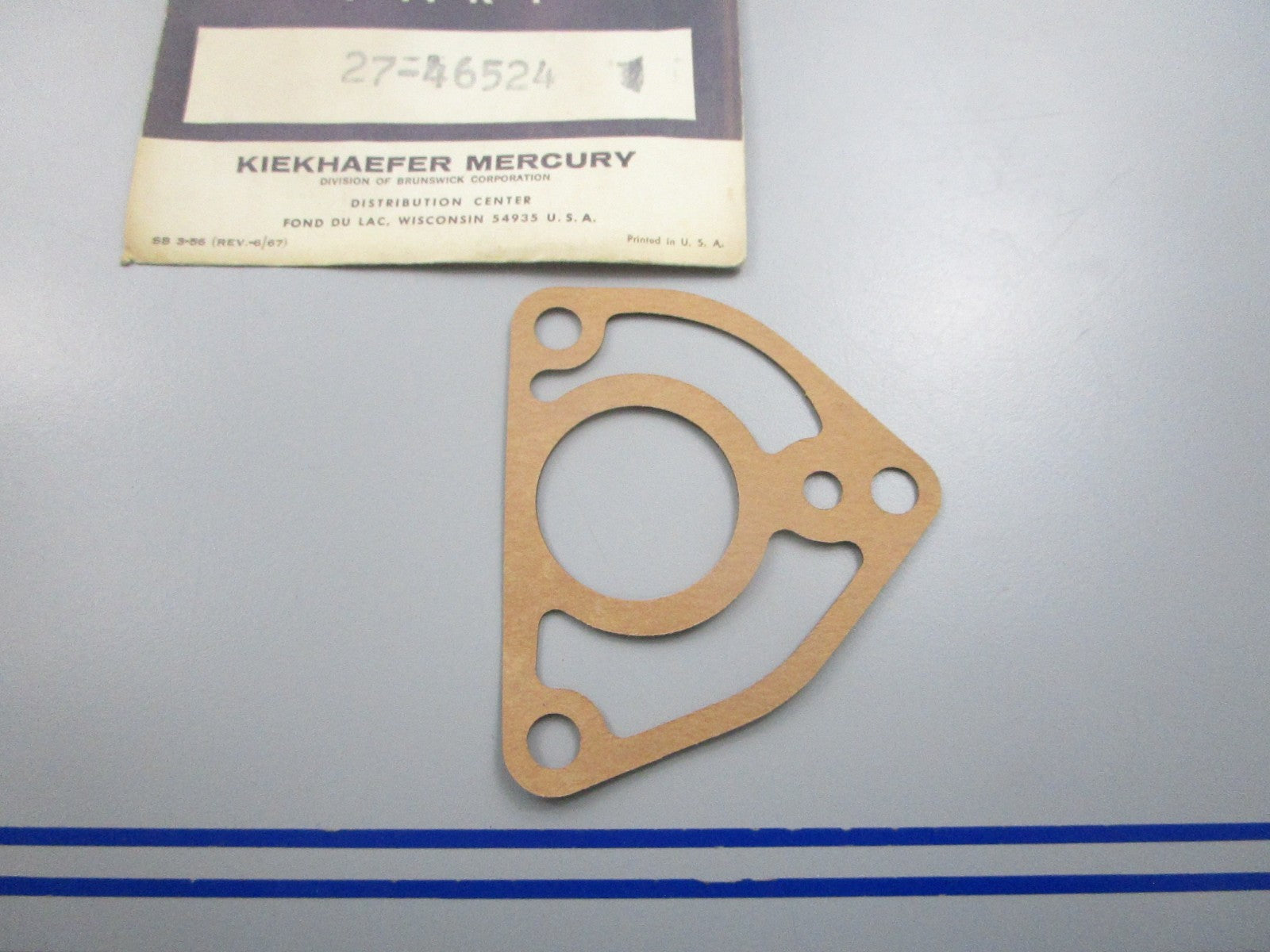 NEW OEM 27-46524 Mercury Quicksilver Gasket 0810