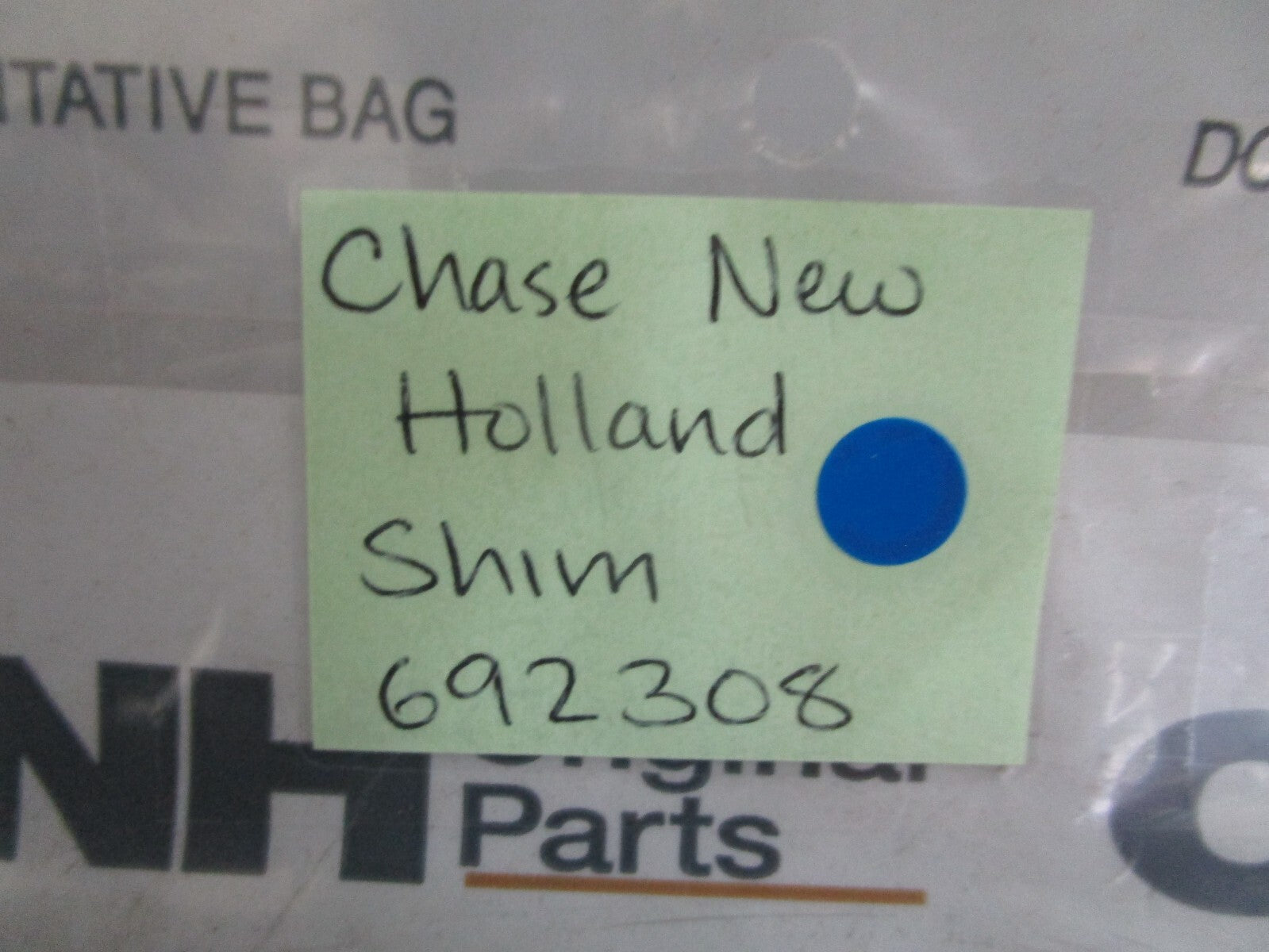 *NEW OEM* 0820 Case New Holland Shim 692308