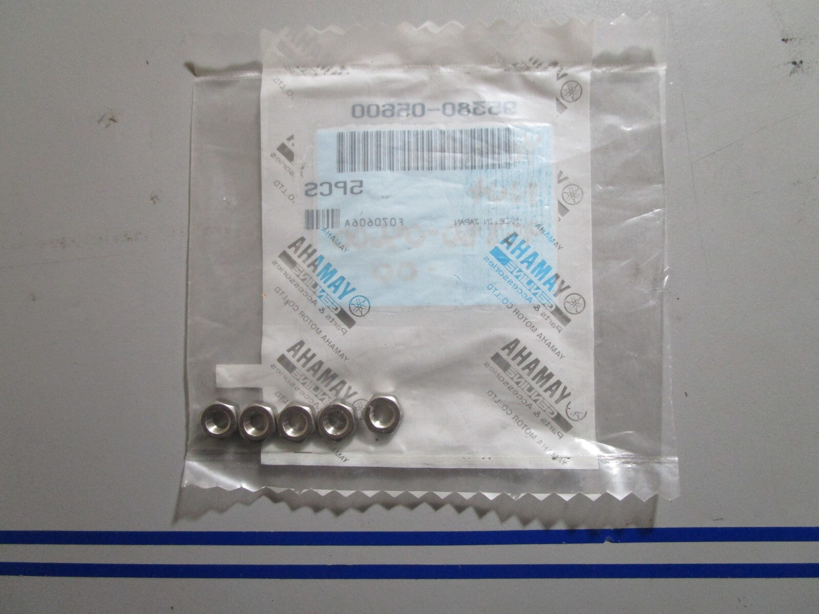 *NEW OEM* (LOT OF 5) 0810 Yamaha Nut 95380-05600-00