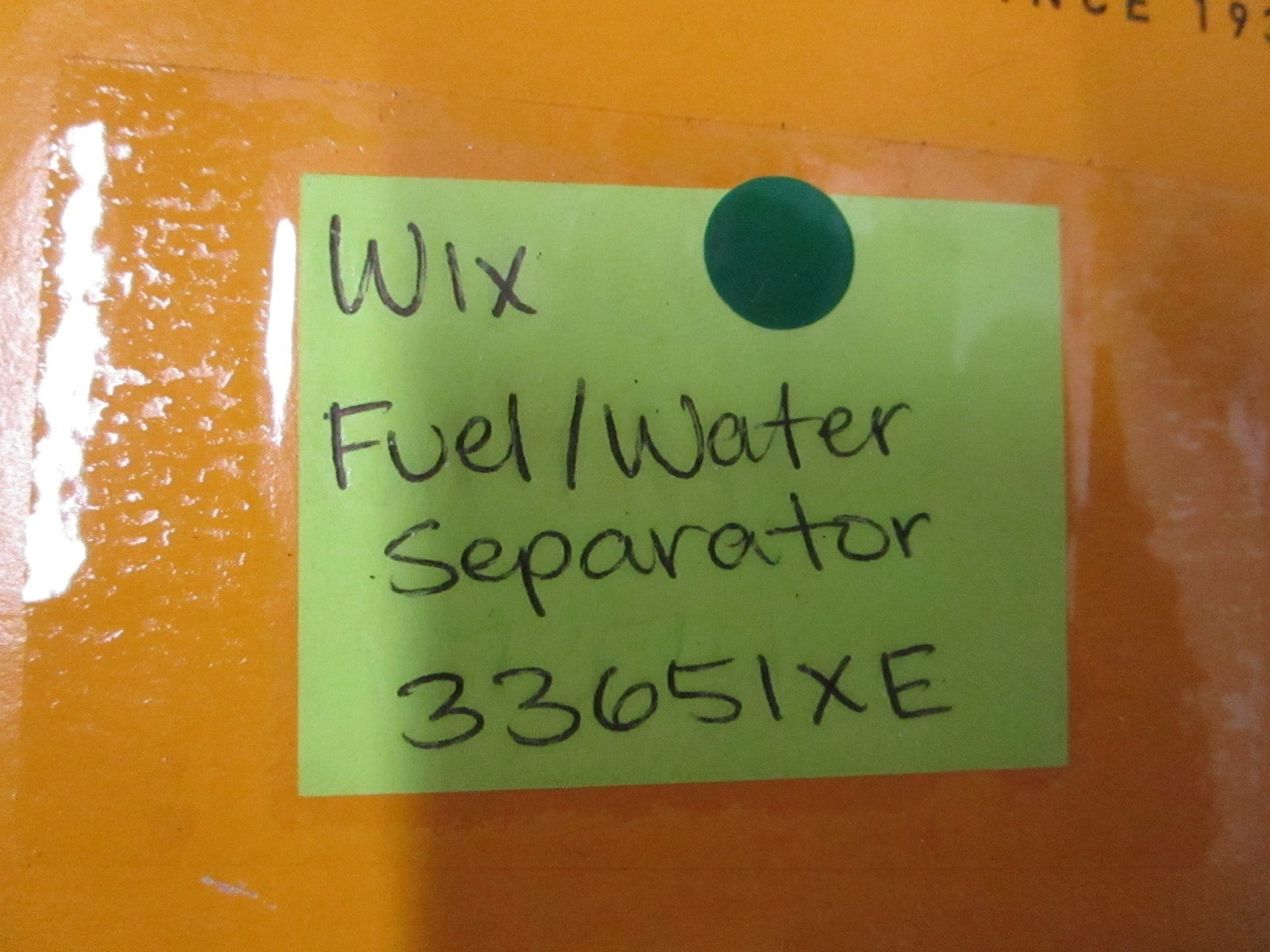 NEW 33651XE WIX Fuel/Water Separator 0810