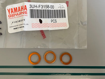 NEW OEM (LOT OF 3) 3UH-F3158-00-00 Yamaha Washer 0810